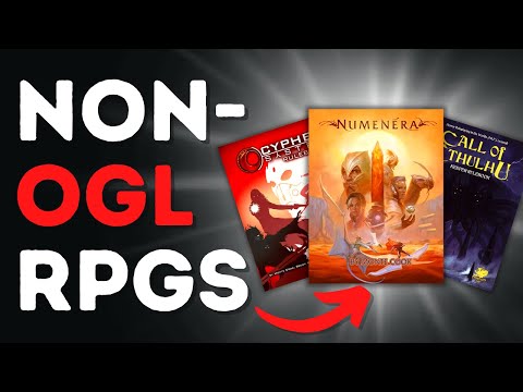 GREAT Alternative RPGs to play that aren't D&D