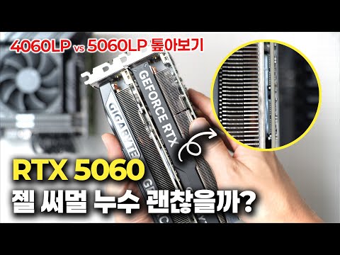 4060LP 대비 5060LP 는 얼마나 좋아졌나? 써멀은 흐르는가?