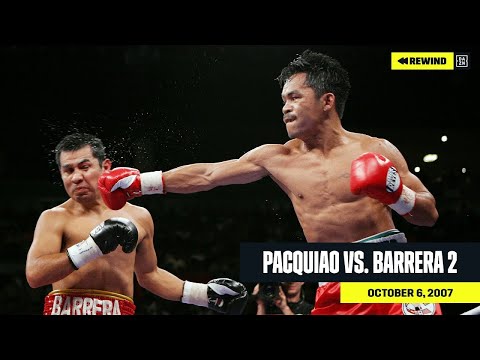 FULL FIGHT | Manny Pacquiao vs. Marco Antonio Barrera 2 (DAZN REWIND)