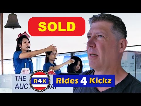 Wheeling and Dealing at a Bangkok Motorbike Auction