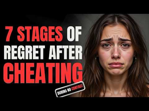 All MEN Should Watch This Video - The 7 Stages of REGRET She Feels During NO CONTACT After Cheating