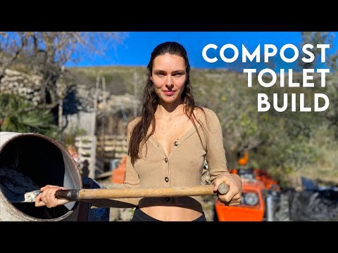 ESCAPE TO THE WILDERNESS | OFF-GRID LIVING | DIY Compost Toilet Build #1