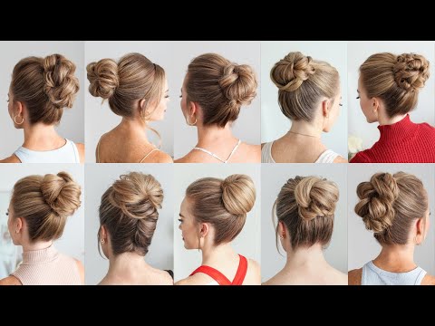 9 EASY UPDOS Compilation | Missy Sue