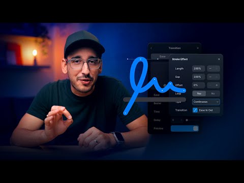 Animating vector paths in Framer (Animation Lesson 18)