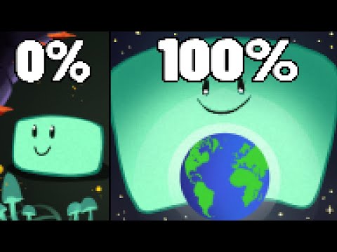 I fed this guy till he consumed 100% of the earth 