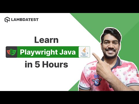 Playwright Java Tutorial: Learn To Use Playwright With Java (In 5 Hours)!