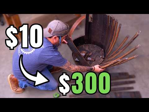 $10 TRASH to $300 TREASURE! Woodworking Transformation Challenge