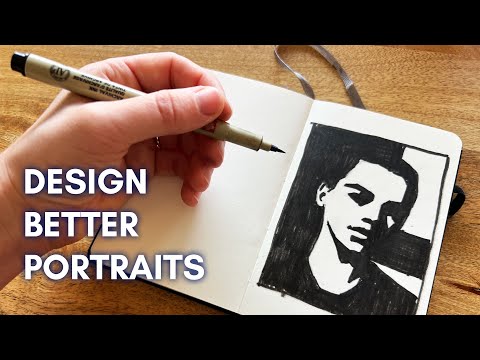 This simple painting exercise will improve your portrait composition