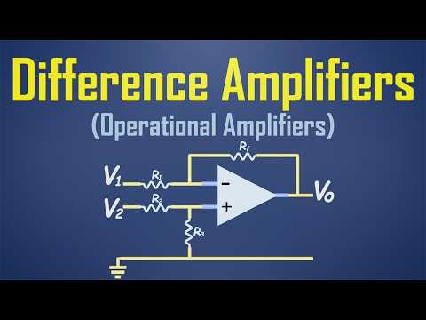 Mastering the Difference Amplifier | Exam-Style Problems with Op-Amps