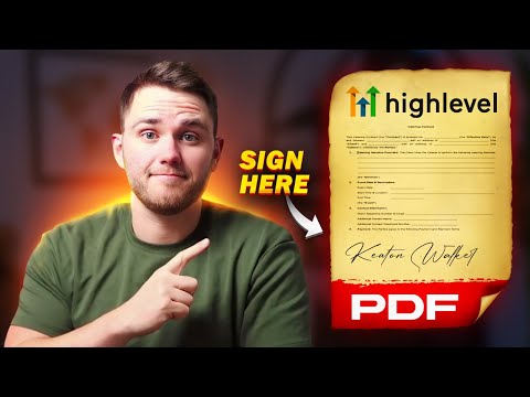 GoHighLevel Documents and Contracts! (2025 Step-By-Step Tutorial)