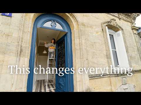 Antique Lights Transform Our Home | Building Handcrafted Cabinets | Renovating in France #17