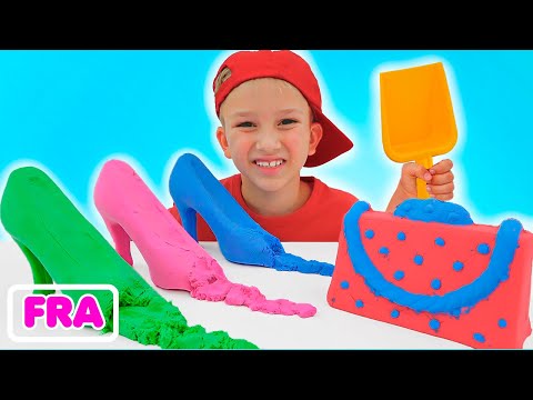 Vlad et Niki font semblant de jouer avec bébé Chris | Des histoires drôles pour les enfants