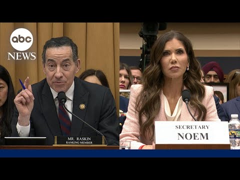 Rep. Jamie Raskin grills Secretary Kristi Noem on fatal shootings of US citizens in Minneapolis