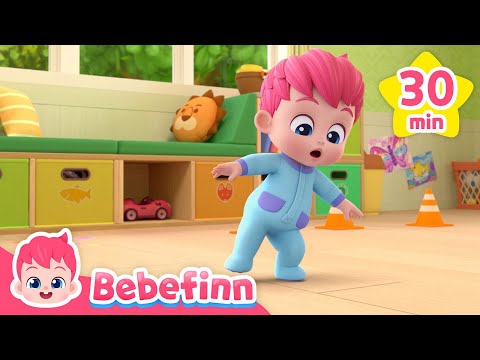 Walking Walking Hop HopㅣBebefinn Best of Best Songs for Kids