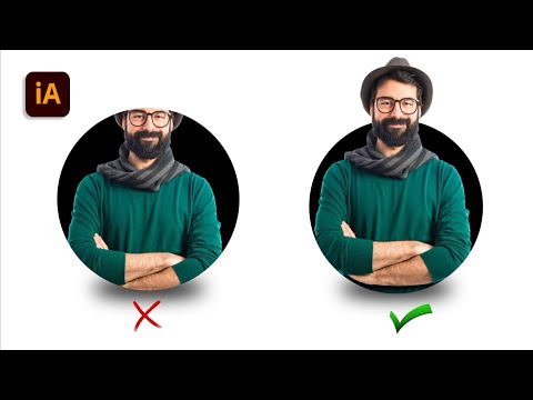 Easy Portrait Pop Out Effect in illustrator || Put Image in Shape || Adobe Illustrator Tutorial
