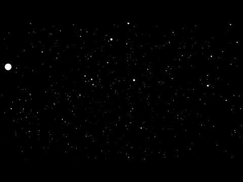 Endless White Particles Black Background 4K (No Loops)