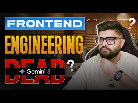 Gemini 3.0 Claims Frontend Is Over—Here’s My Take! | Manu Arora