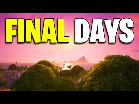 Fortnite's FINAL Goodbye to Season 1..