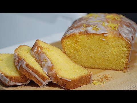 LEMON Drizzle classic BRITISH Cake