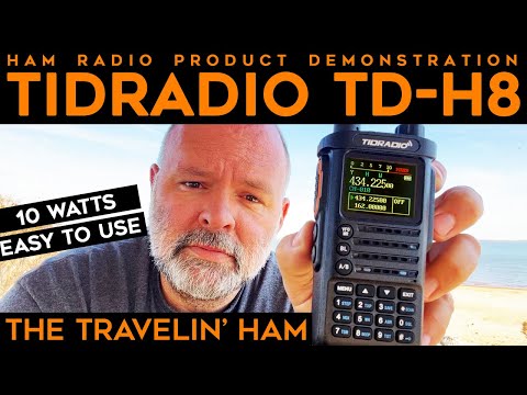 Tidradio TD-H8: Ham Radio Repeater Hunting with 10 Watts and a Yagi