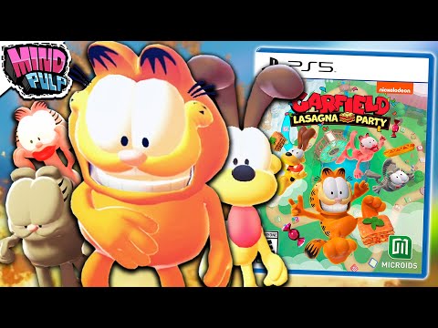 the TERRIBLE Garfield Party game