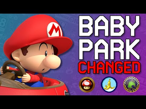How Baby Park Evolved In Mario Kart | Level By Level