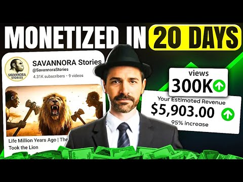 This 20-Day-Old Channel Got 300K Views – COPY IT NOW!