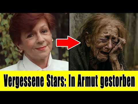 17 legendäre DDR-Schauspieler starben tragisch in Armut und wurden vergessen