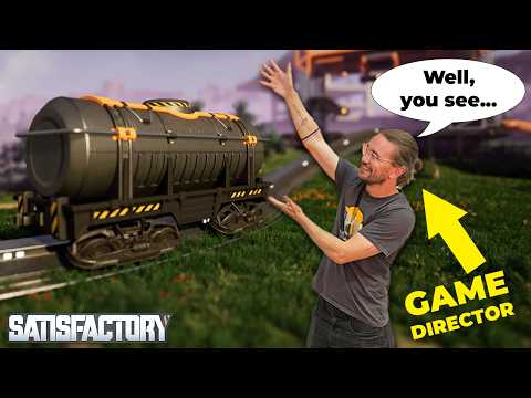 I asked Satisfactory's game director why the fluid train car sucks