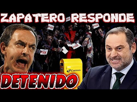 💥ZAPATERO se sabe DETENIDO y RESPONDE ASÍ 😱