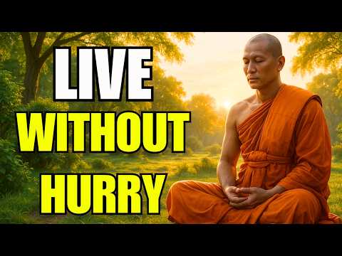 The Illusion of Urgency – BUDDHIST Wisdom to Stop Rushing