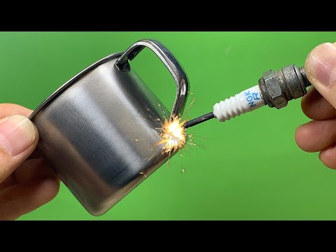 How to make a 1.5v Battery Welding Machine at home using a Laptop Power Supply!