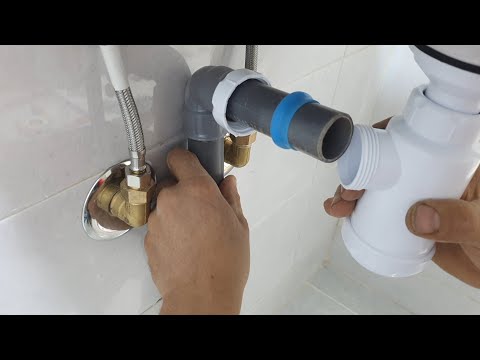 Assemble and install the hand wash basin to the smallest detail, witness and install it yourself