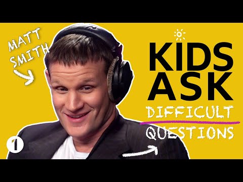 "Who is your celebrity crush?" - Kids ask Matt Smith difficult questions