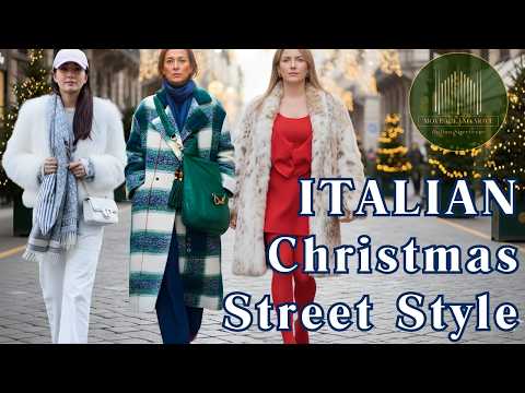 MILAN STREET STYLE 🇮🇹: Italian Winter Fashion Trends 2025
