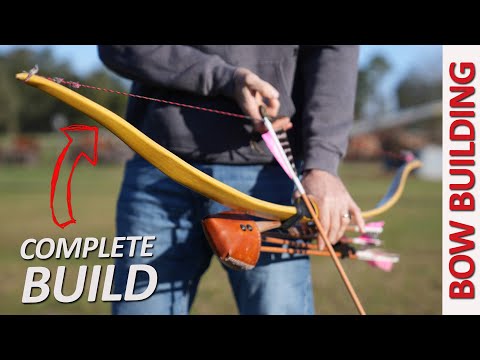Building a Snakey Osage Orange SelfBow - Start to Finish