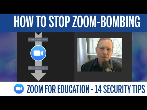 How to Stop Zoom-Bombing - Zoom for Education top Security Tips