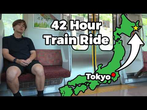 I Rode Local Trains From Tokyo To The Edge of Hokkaido!
