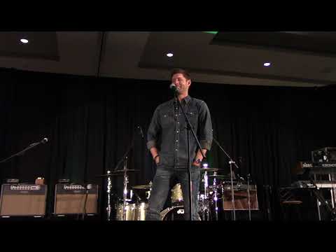 2019 Salute to Supernatural DC Jensen Ackles gold panel
