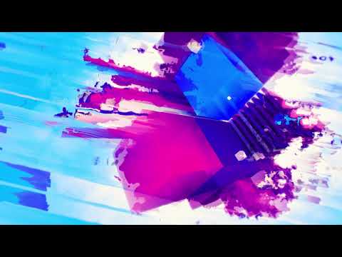 HD Abstract Geometric Bright Glitch 3D Animation Relaxing Meditation Background Screensaver