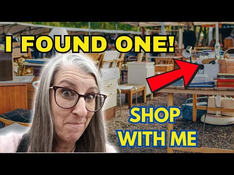 I FOUND WHAT I WAS LOOKING FOR!  Shop With Me at the Antique Flea Market