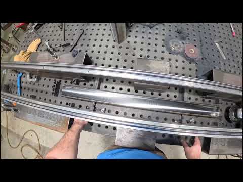 tabletop angle grinder surfacing jig