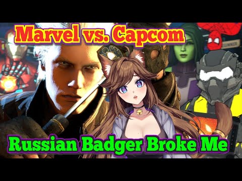 [I Broke Laughing] Marvel Vs. Capcom $50,000 Russian Badger Tornament Reaction