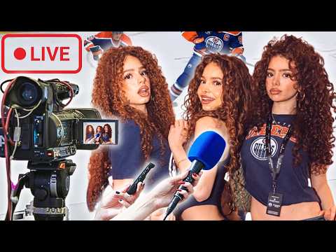 Kalogeras Sisters GET INTERVIEWED ON LIVE TV!