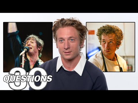 Jeremy Allen White Answers 30 Questions As Quickly As Possible