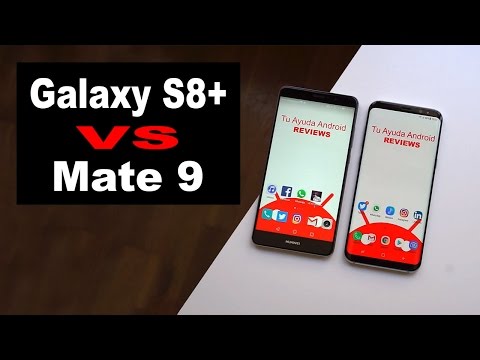 Samsung Galaxy S8 Plus vs Huawei Mate 9 | review comparativa en español