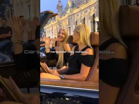 🔥Hot Summer Girls Monaco #monaco #billionaires #supercars #carspotting #shorts