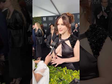 Throwback! Rachel Brosnahan is living the dream! #superman #rachelbrosnahan #criticschoice