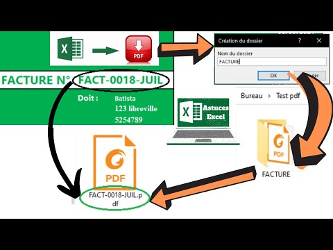 Export an Excel invoice to PDF in a specific folder with the invoice number as the name