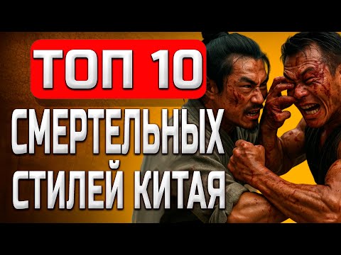 ТОП 10 СМЕРТЕЛЬНЫХ СТИЛЕЙ КИТАЯ